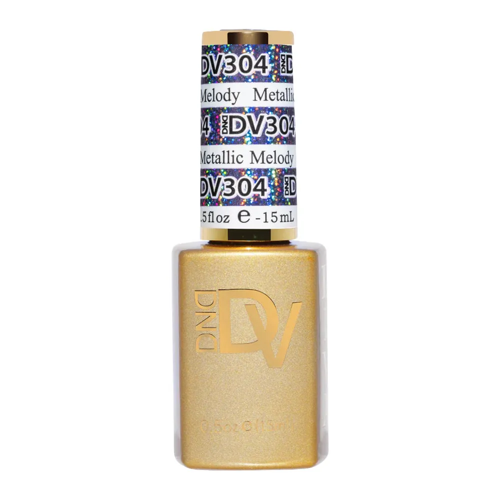 DND Diva Platinum Gel - 304 Metallic Melody