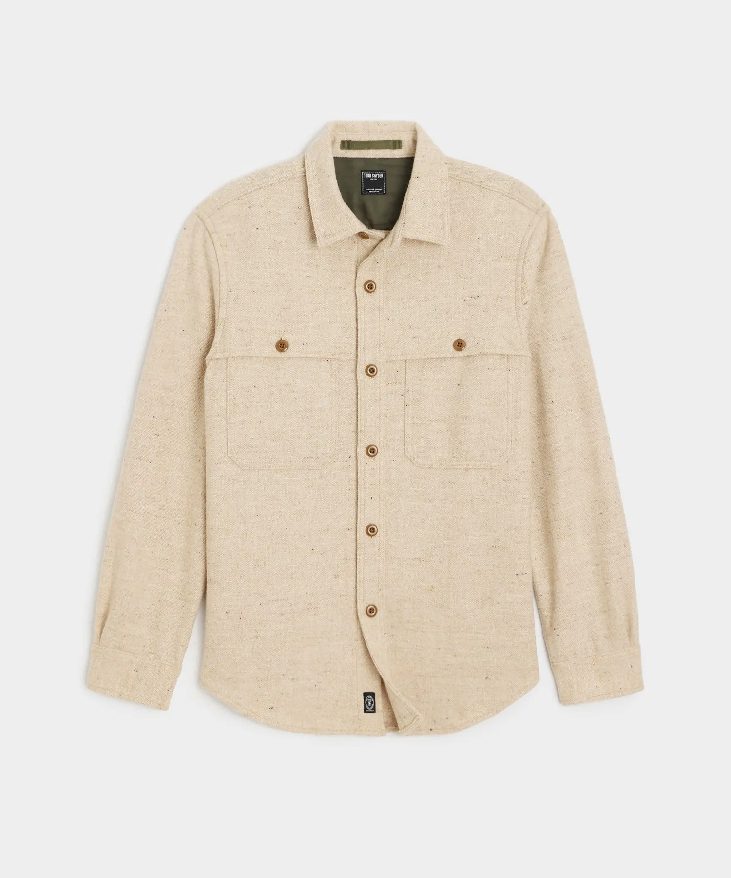 Donegal Overshirt in Oatmeal