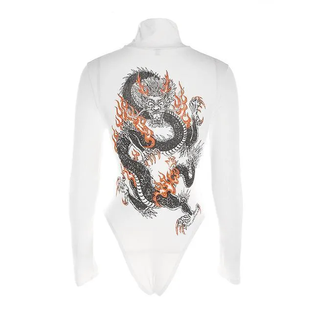 DRAGON FLAME BODYSUIT