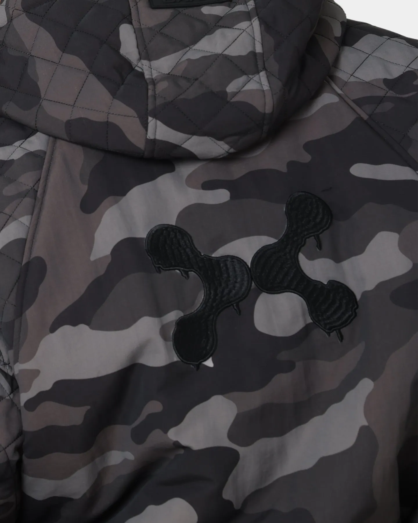 DXXMLIFE L-3 Quilted AnXrak Nid Jacket Grey Camo