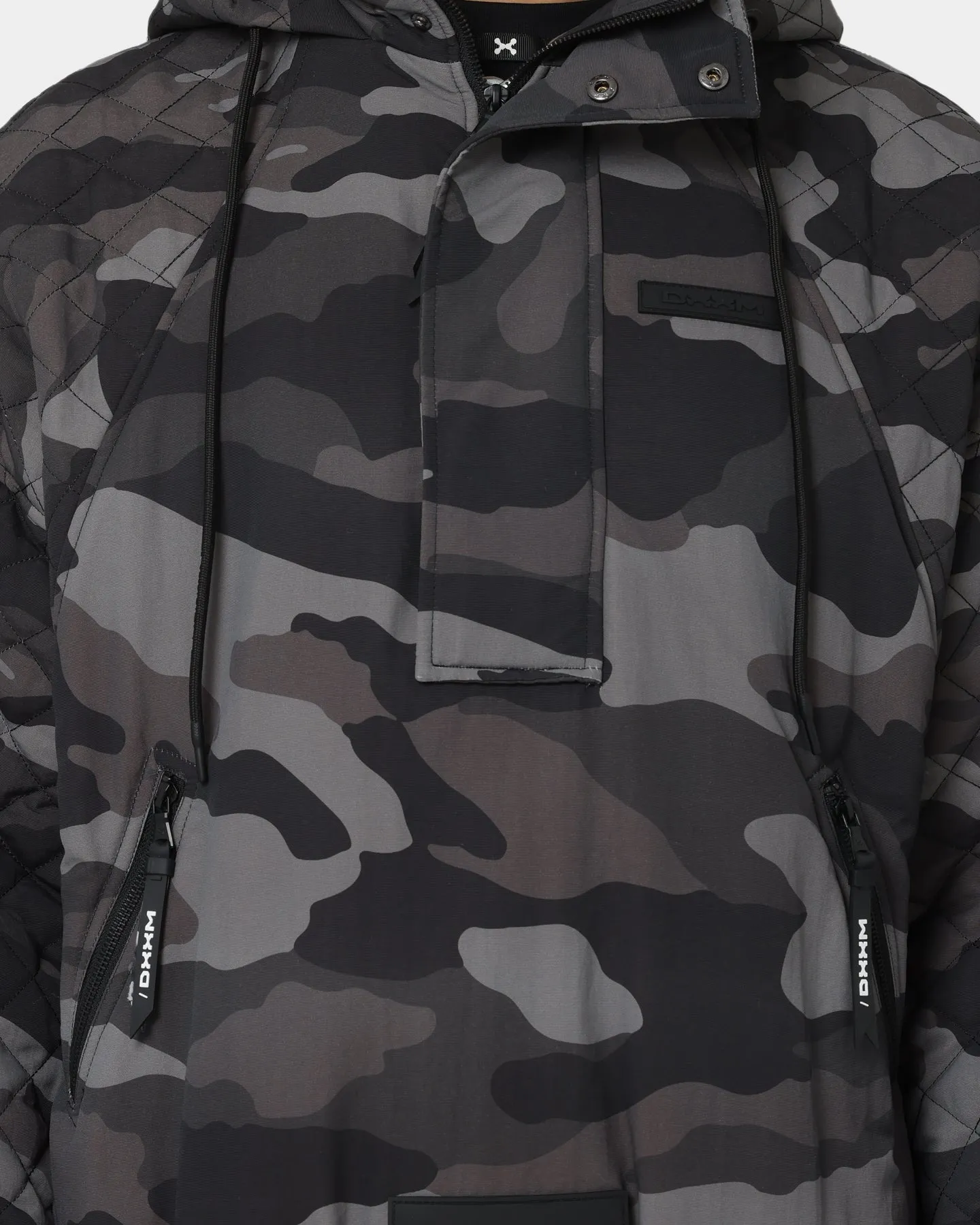 DXXMLIFE L-3 Quilted AnXrak Nid Jacket Grey Camo