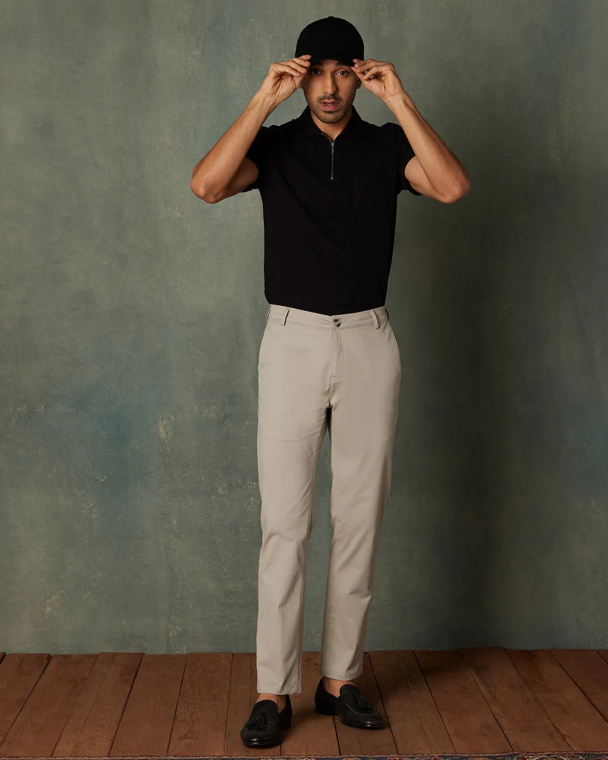 Elevate Everyday Chinos - Light Grey