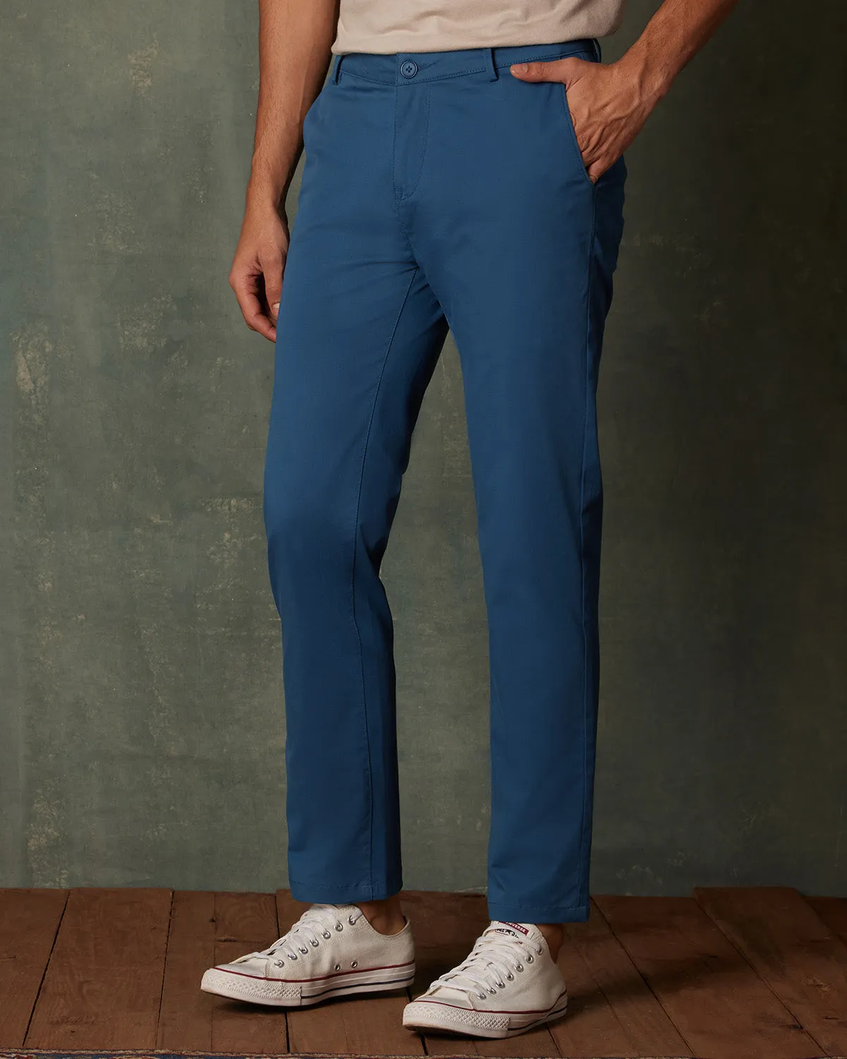 Elevate Everyday Stretch Chinos - Blue