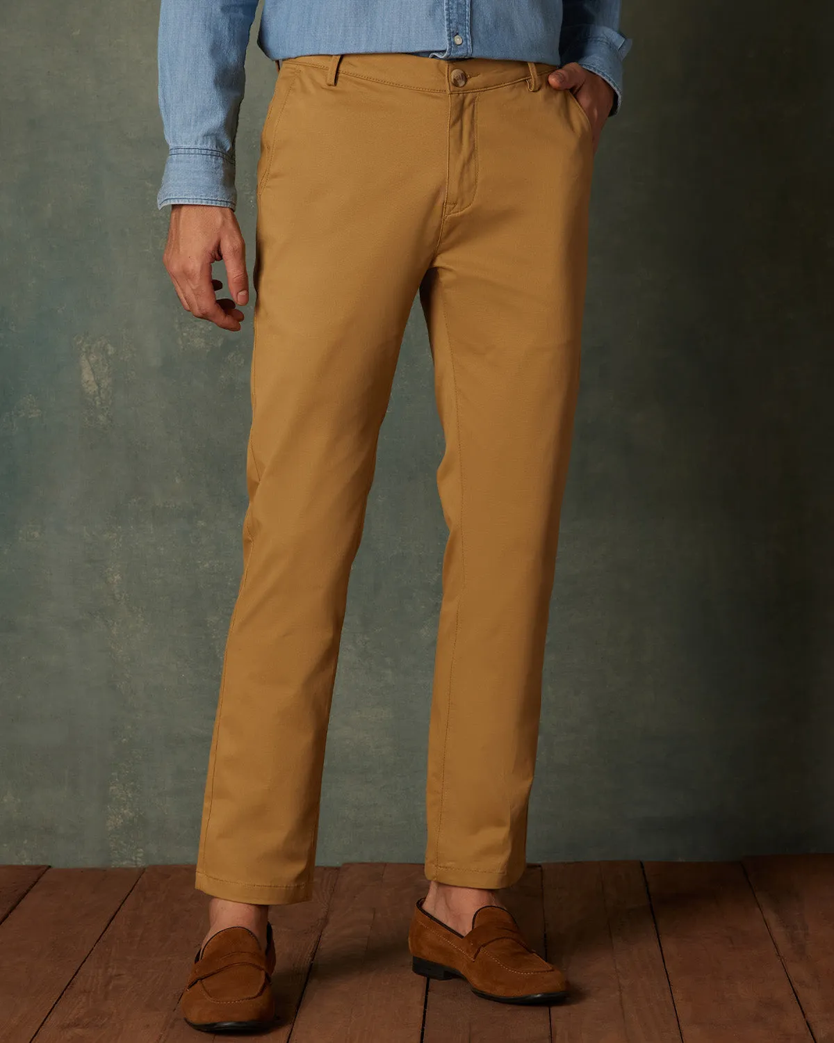 Elevate Everyday Stretch Chinos - Khaki