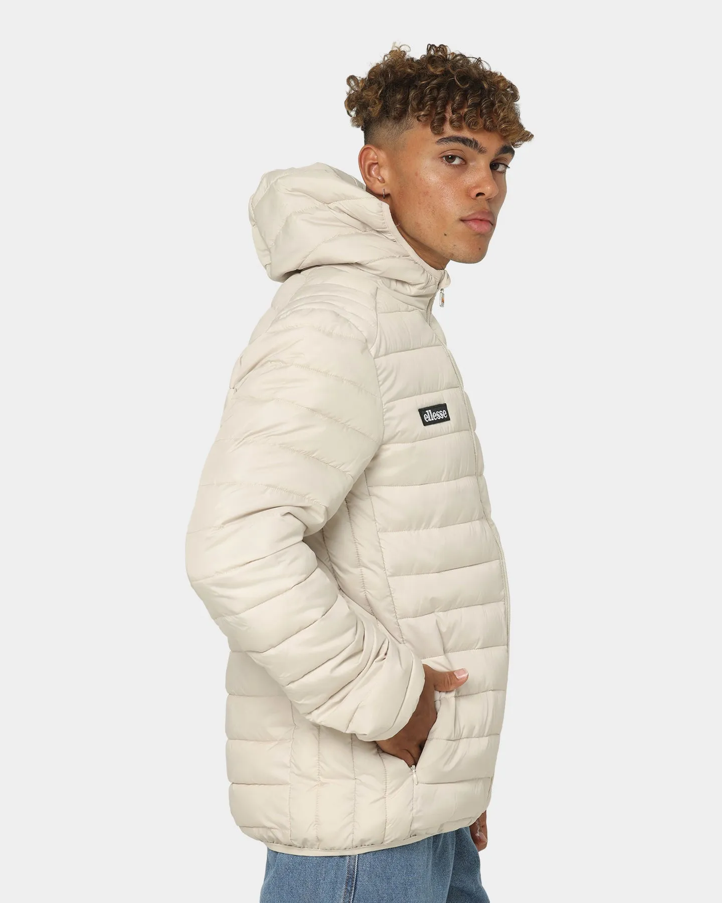 Ellesse Lombardy Padded Jacket Beige