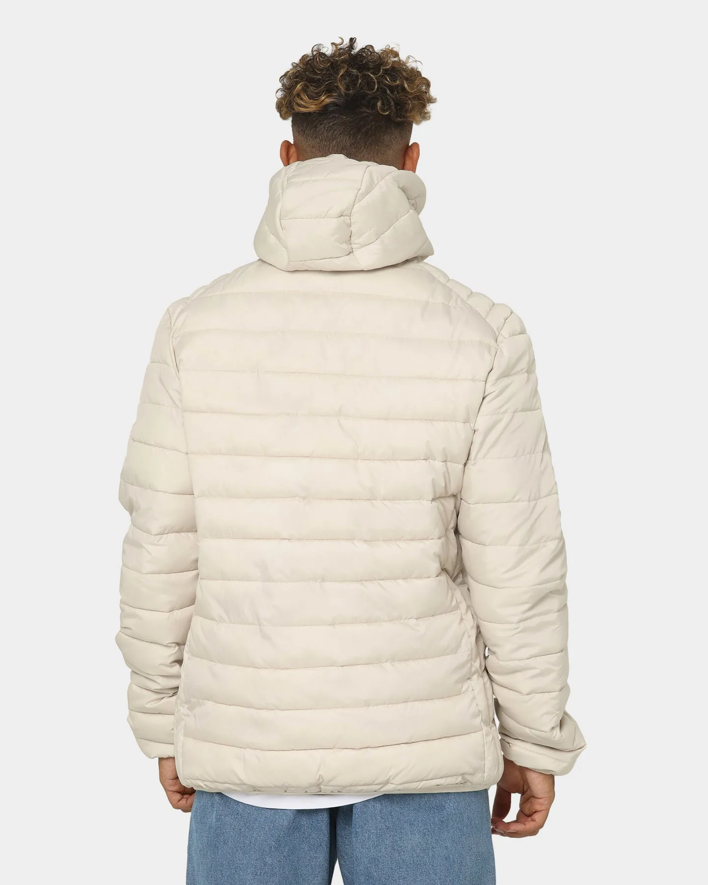 Ellesse Lombardy Padded Jacket Beige