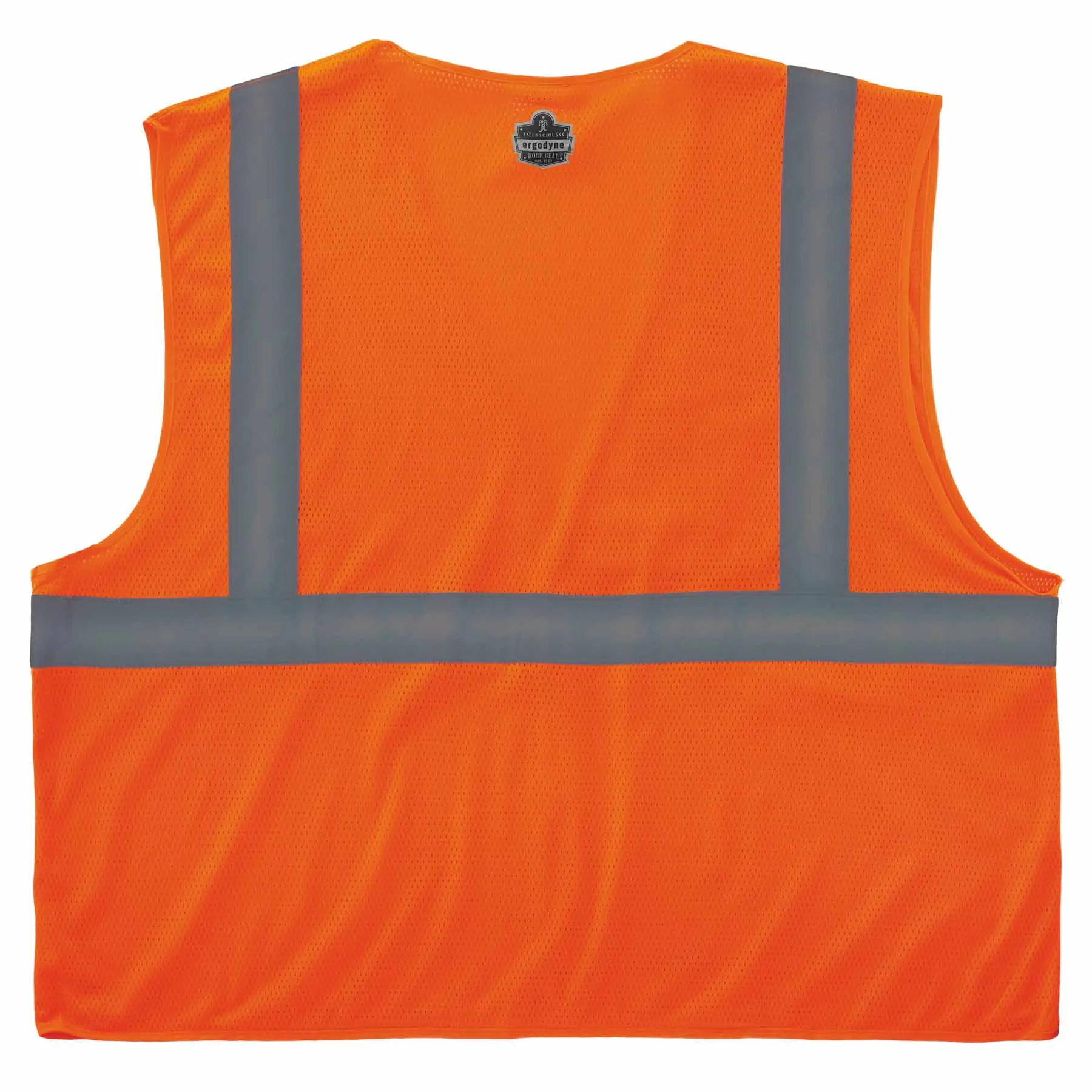 Ergodyne 24534 8210HL-S L Orange Class 2 Economy Mesh Vest - Single Size