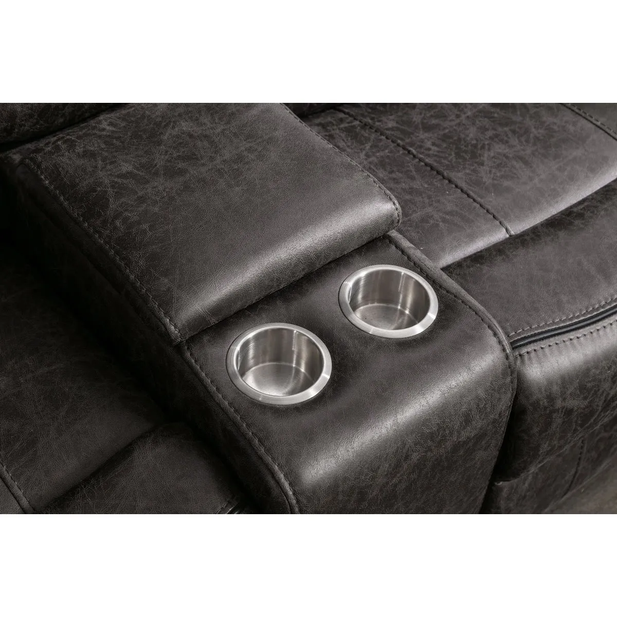 Everett Reclining Glider Loveseat with Center Console