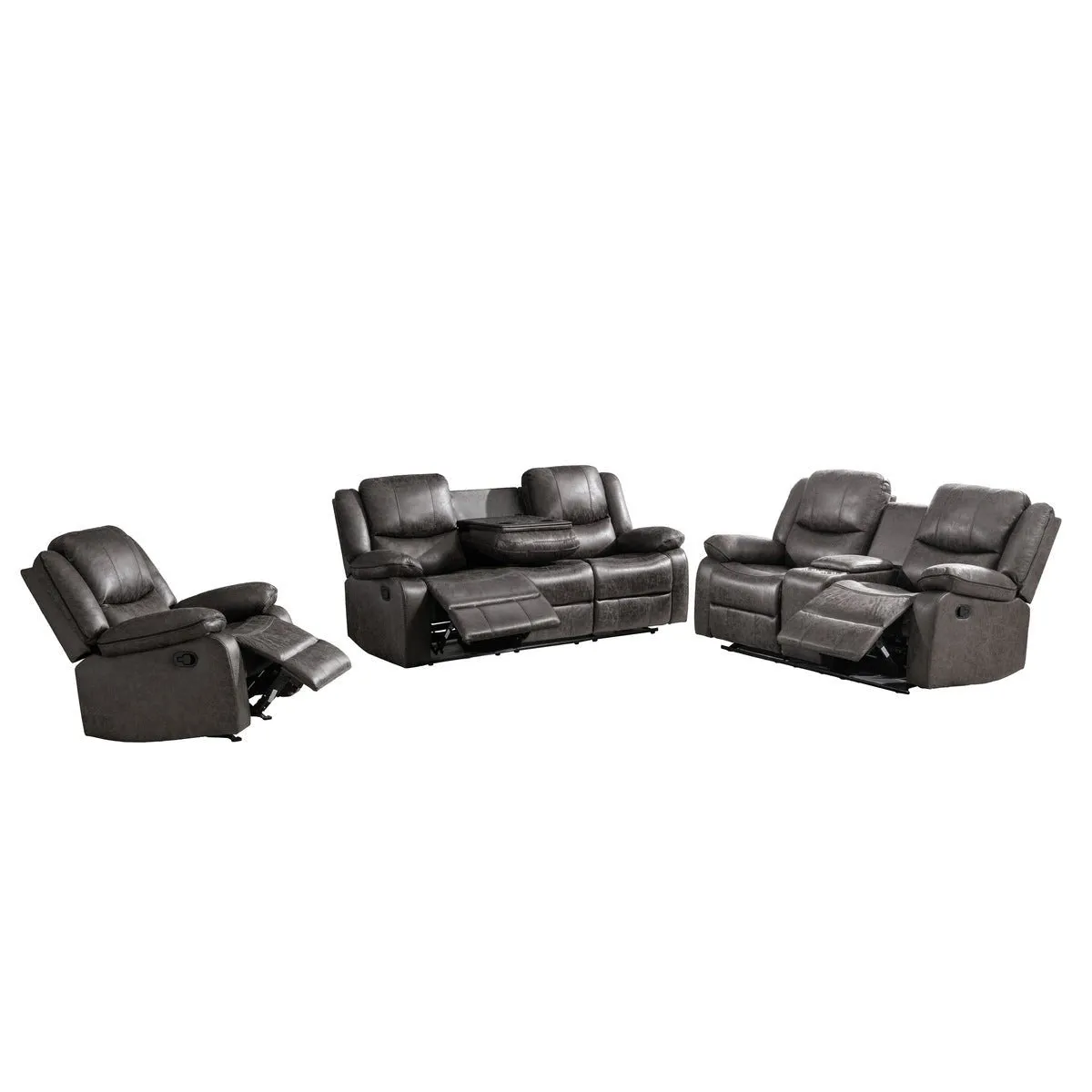 Everett Reclining Glider Loveseat with Center Console