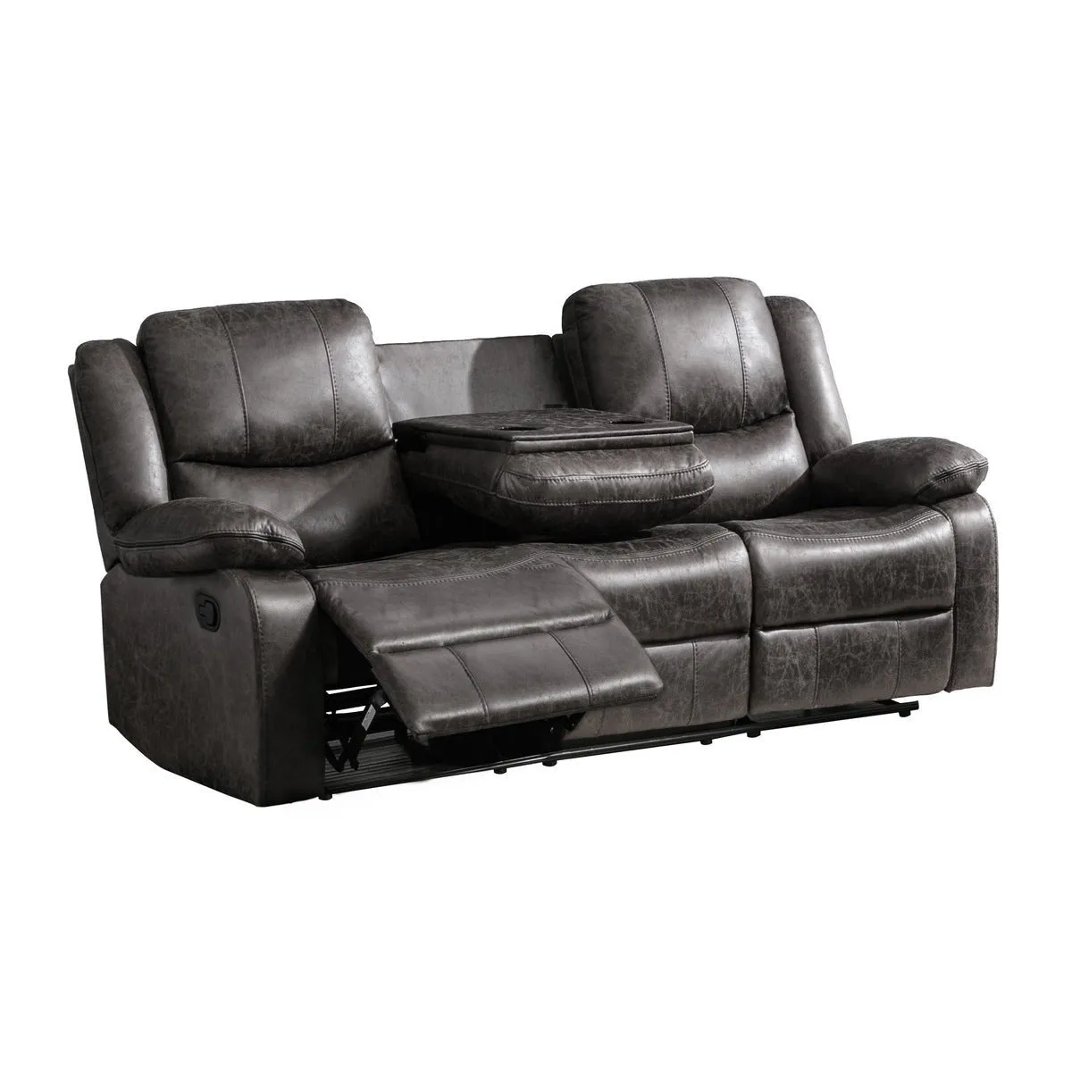 Everett Reclining Sofa with Drop-Down Table