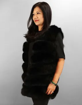 Fashion Fox Vest- Black