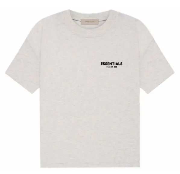 FEAR OF GOD ESSENTIALS T-SHIRT LIGHT OATMEAL (SS22)