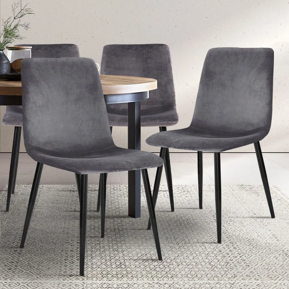 Four Modern Dining Chairs