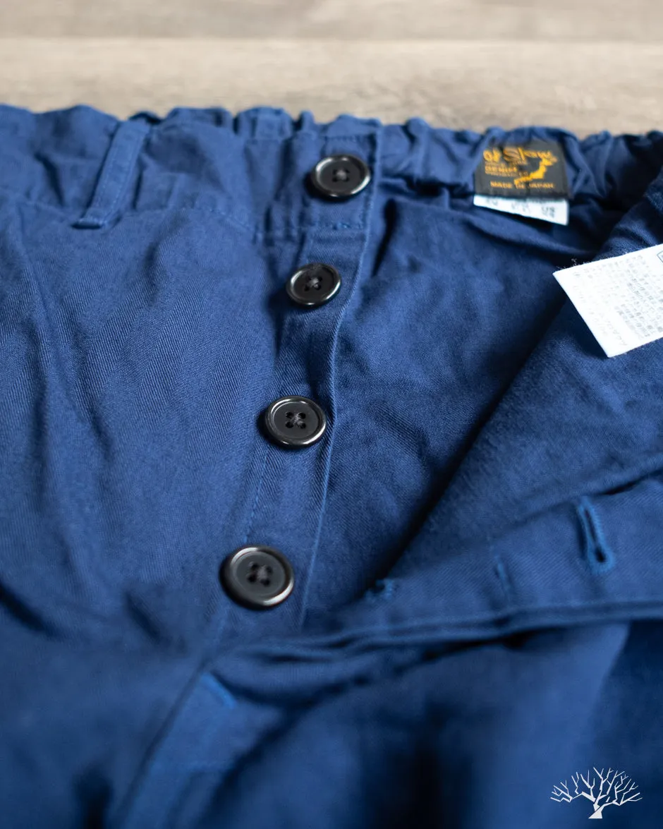 French Work Pants - Blue