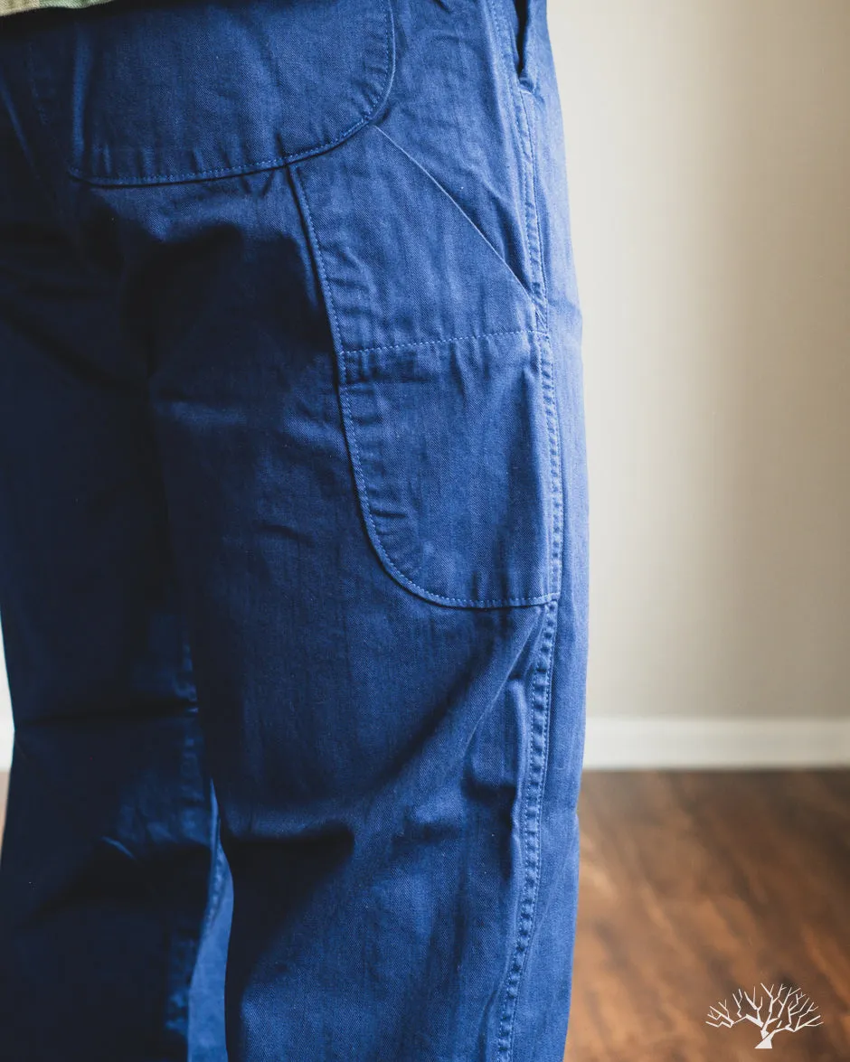 French Work Pants - Blue