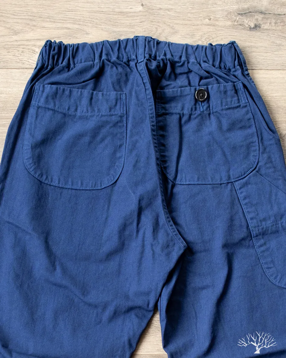 French Work Pants - Blue