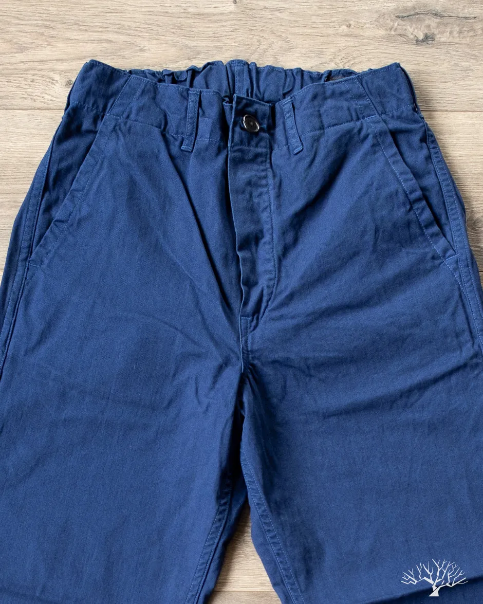 French Work Pants - Blue