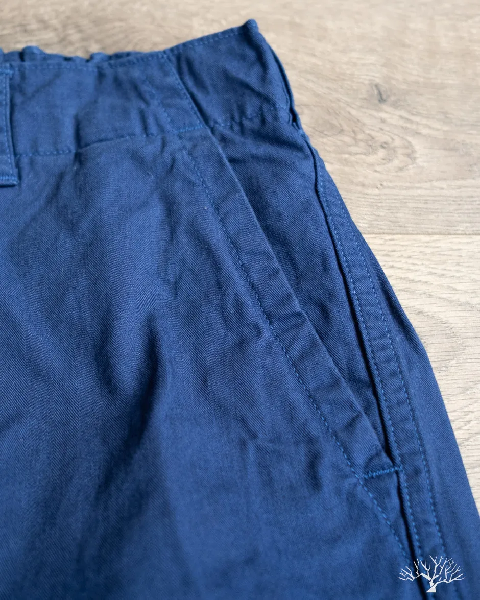 French Work Pants - Blue