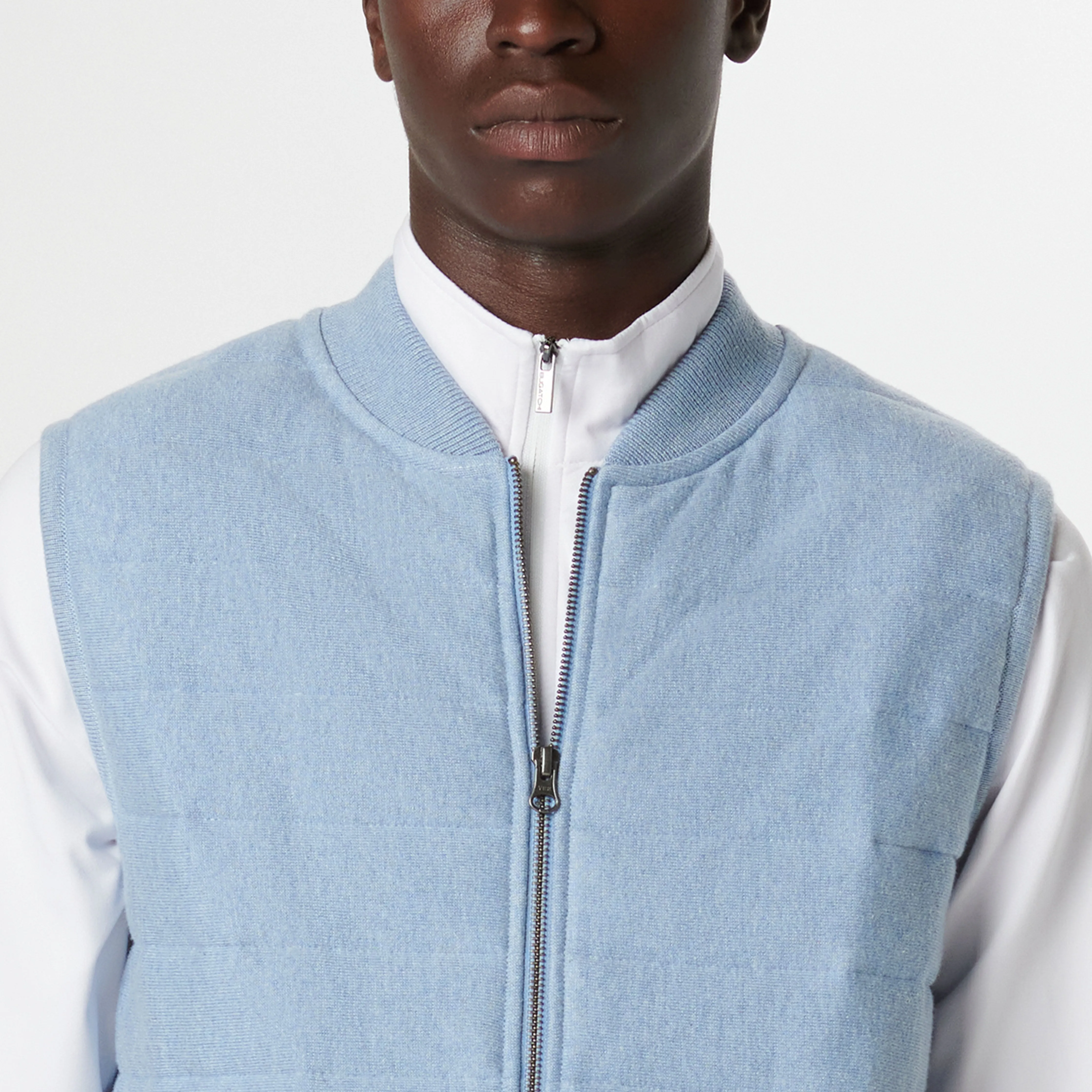 Full Zip Sweater Vest