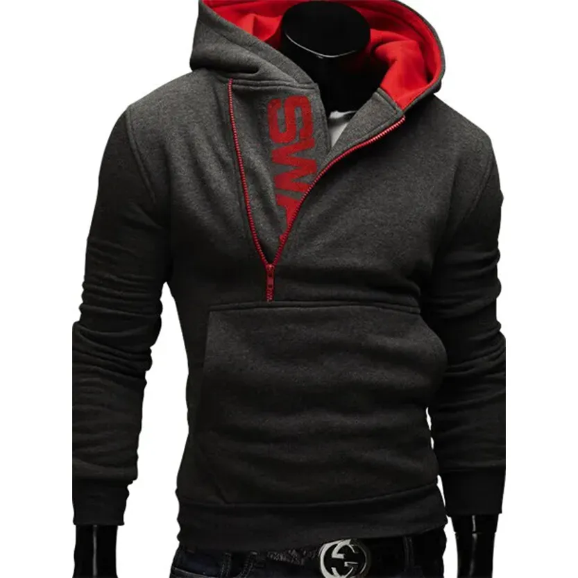 Funki Buys | Sweaters | Men's Slim Fit Hooded Zip Jackets