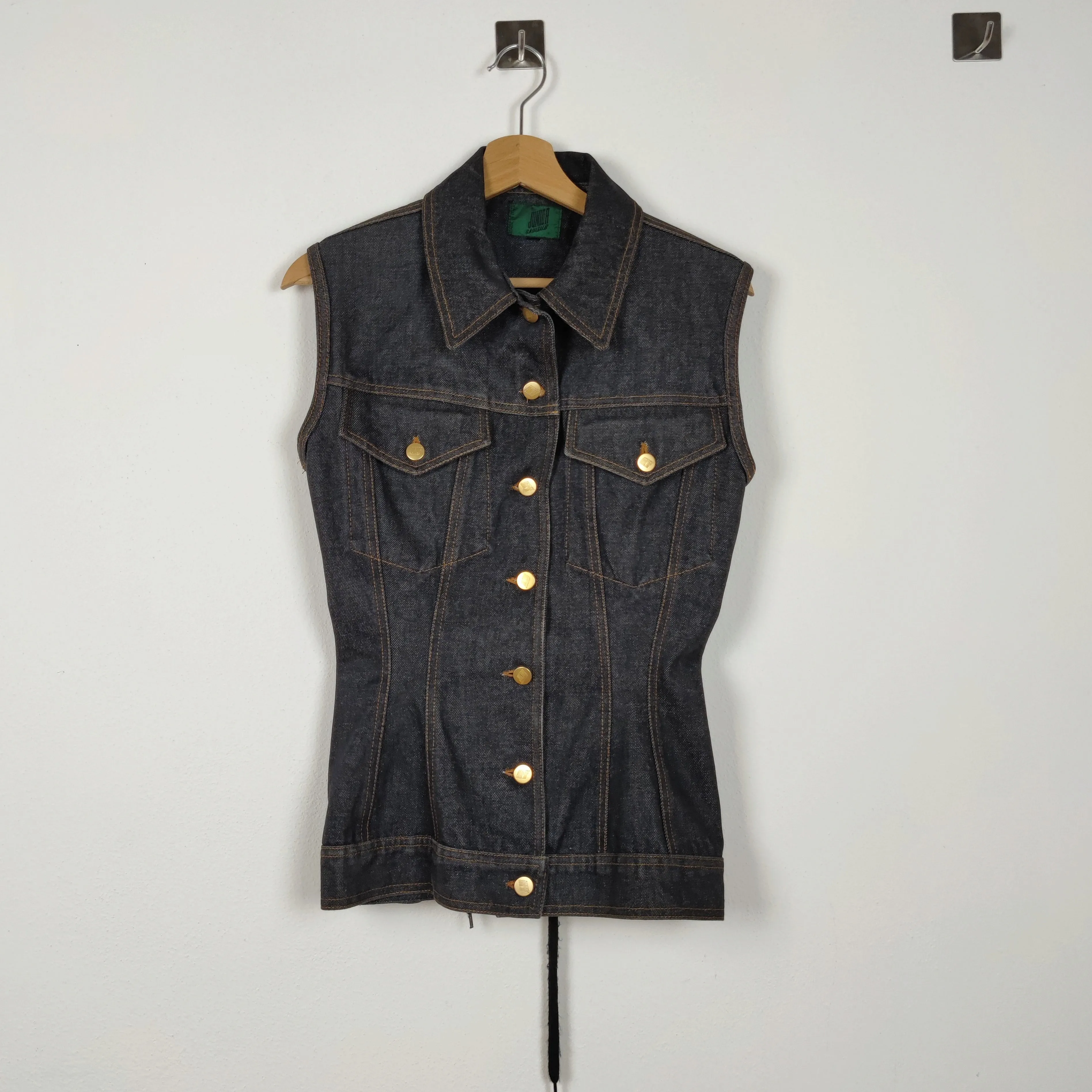 Gilet in jeans Gaultier junior