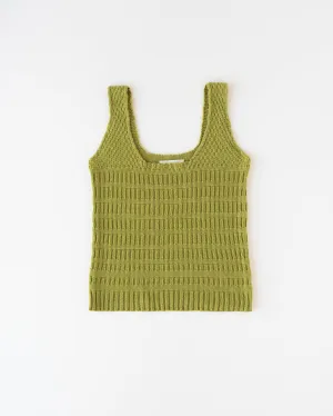 GILET LINZ  <br> cotone organico kiwi