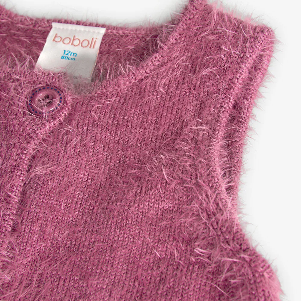 Gilet maglia per bimba -BCI