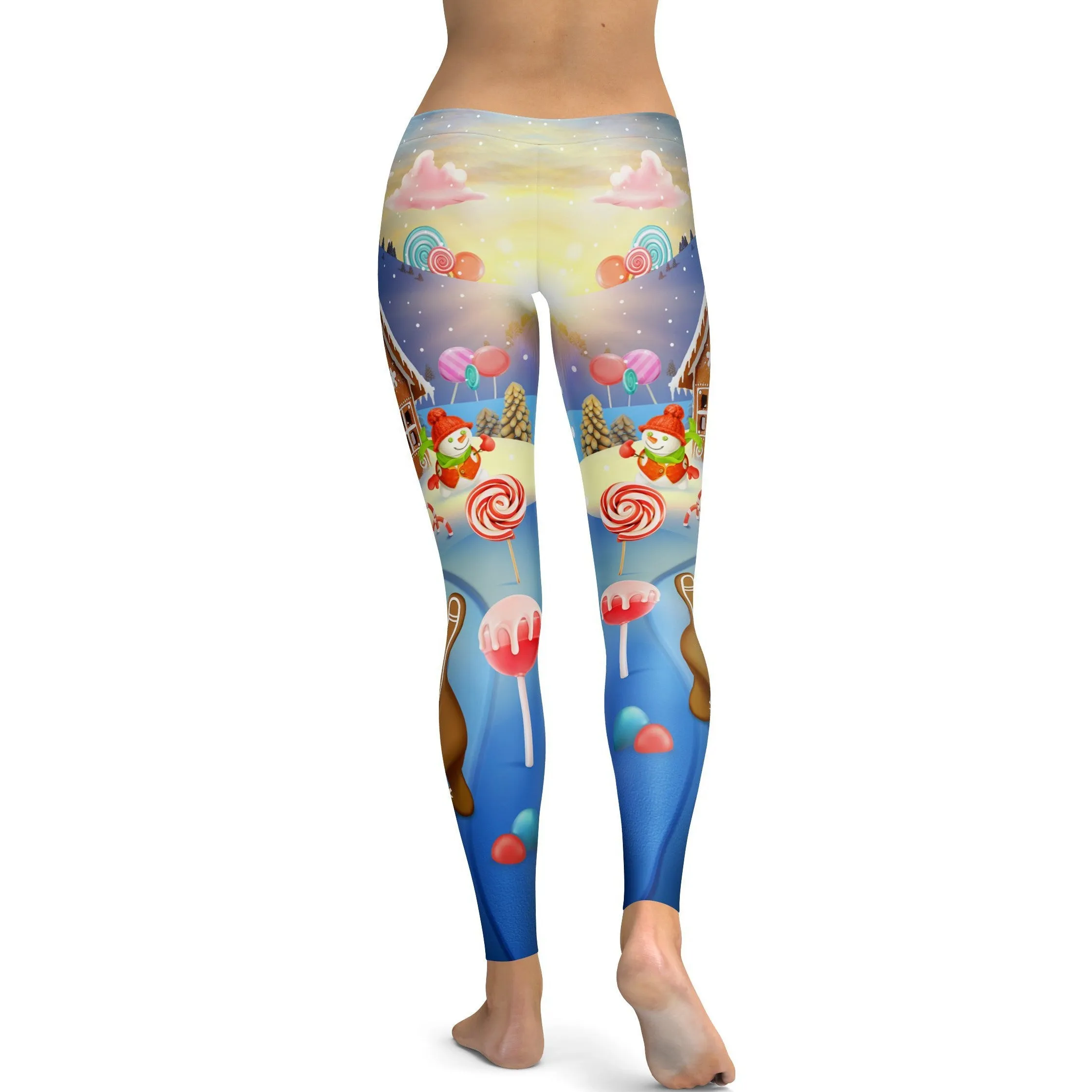 Gingerbread House Leggings