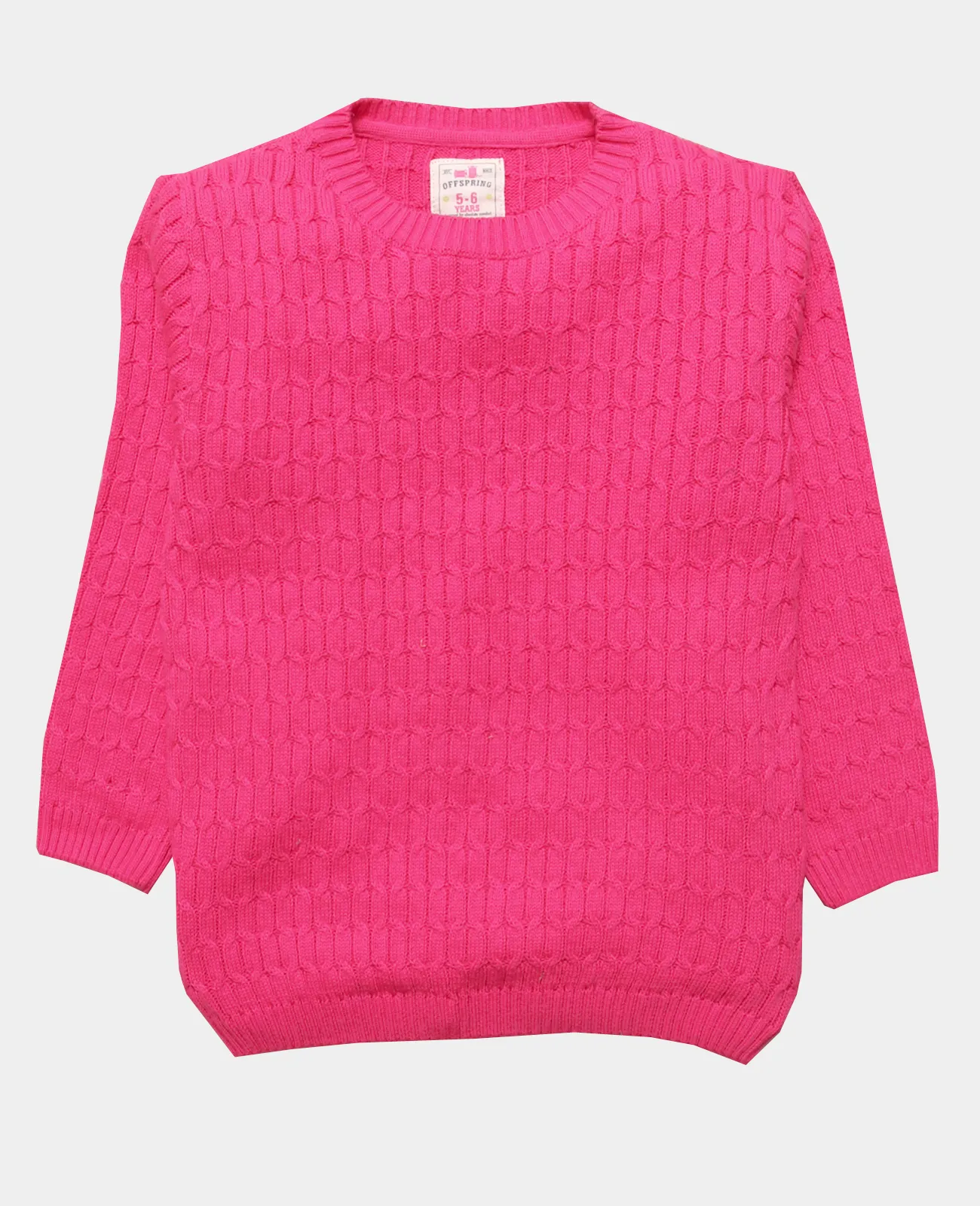 Girls L/S Knitted Sweater