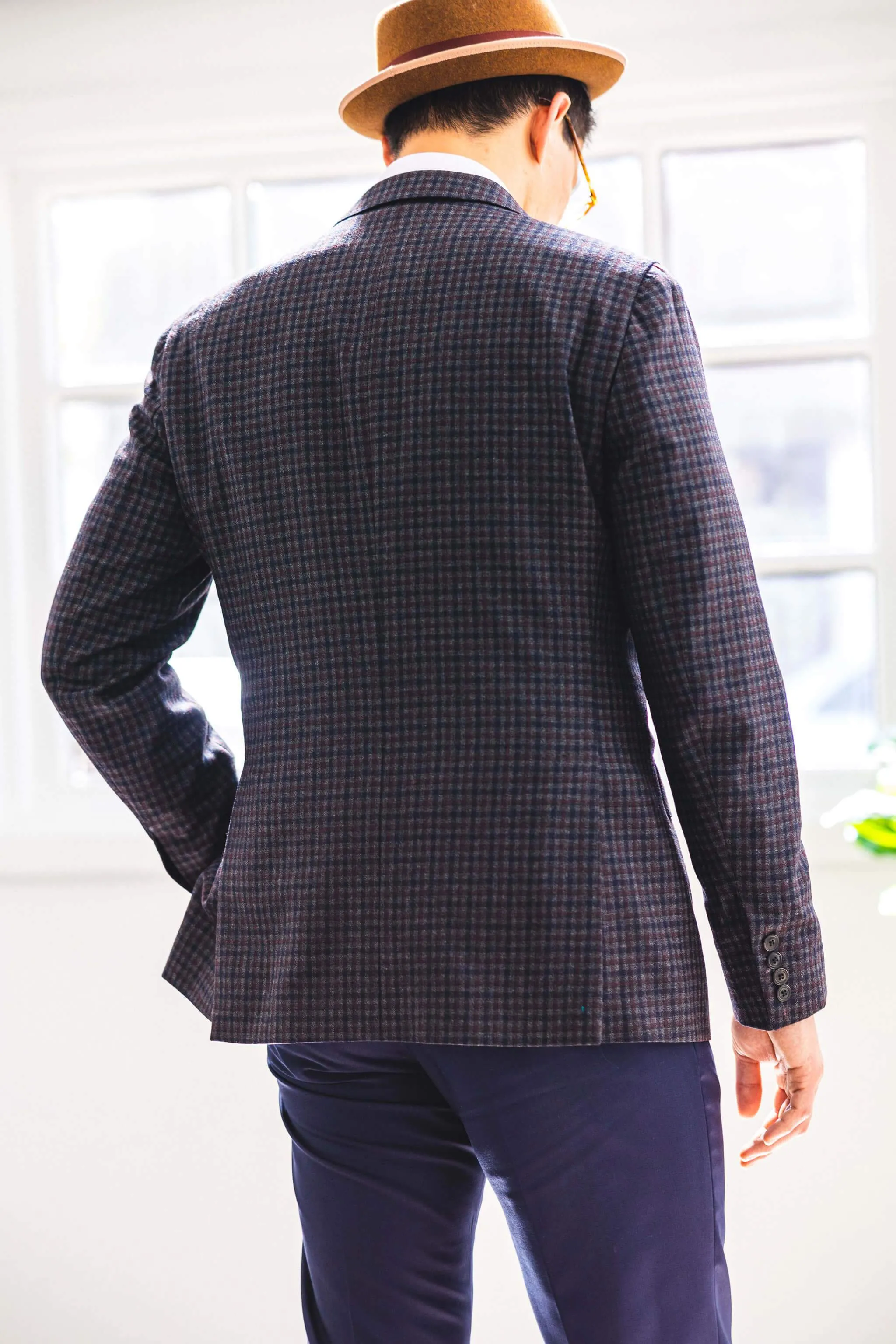 Grey Gun Check Sport Coat