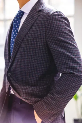 Grey Gun Check Sport Coat