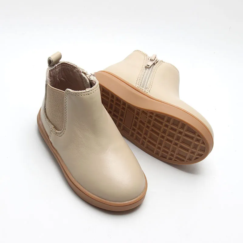 Hard Sole Chelsea Boot Bone