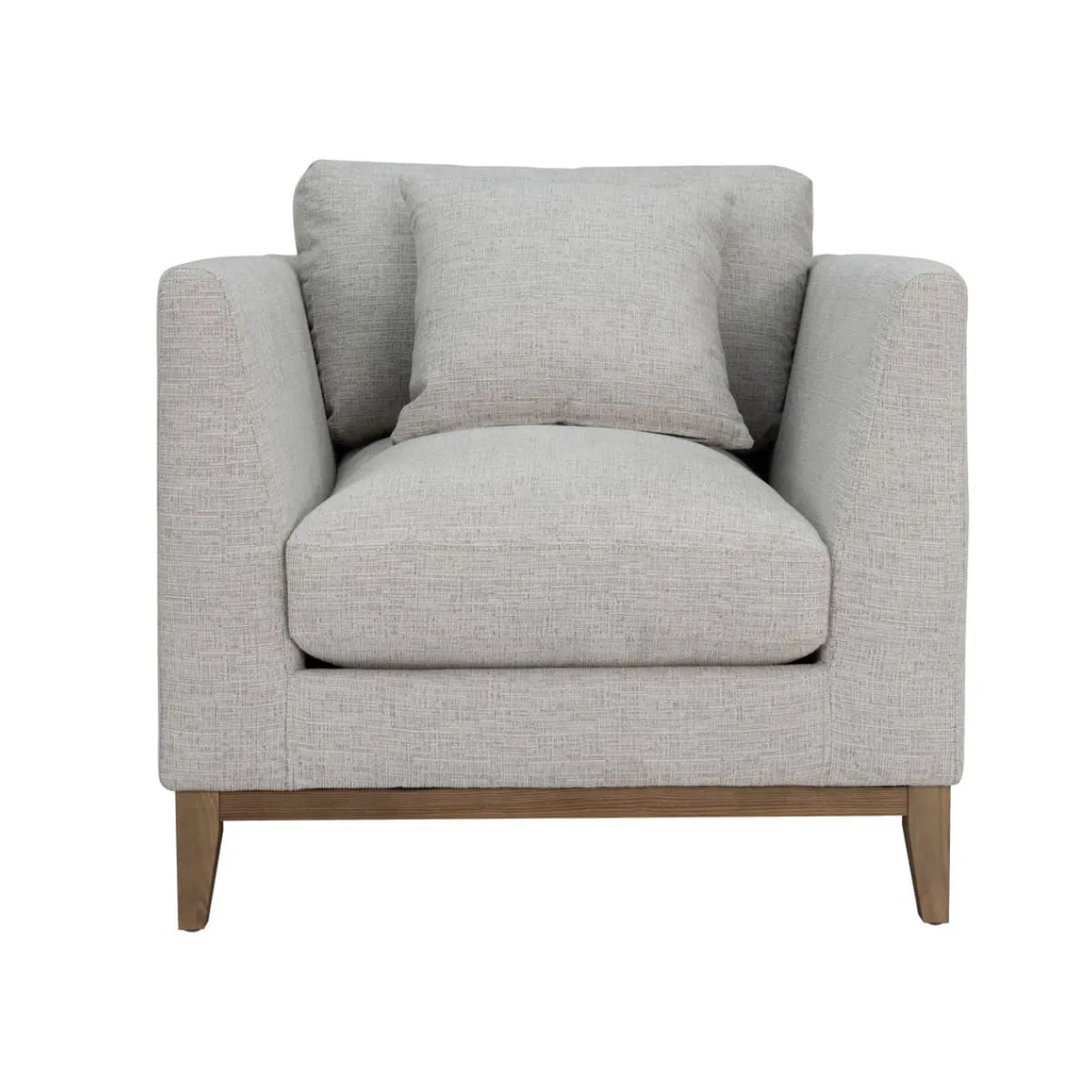 Harmony Club Chair - Woven Tweed Neutral