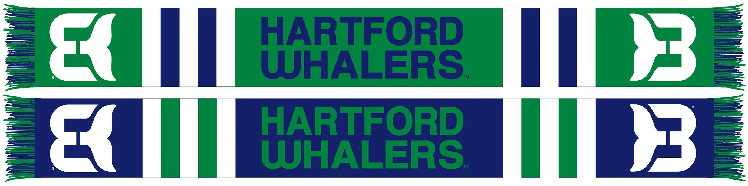 HARTFORD WHALERS SCARF - Vintage