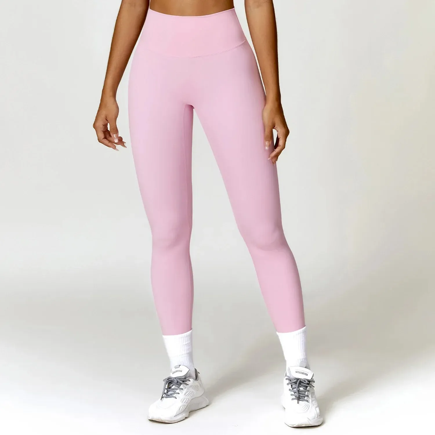 High Waist Compression Leggings for Women - Supportive Fitness Attire