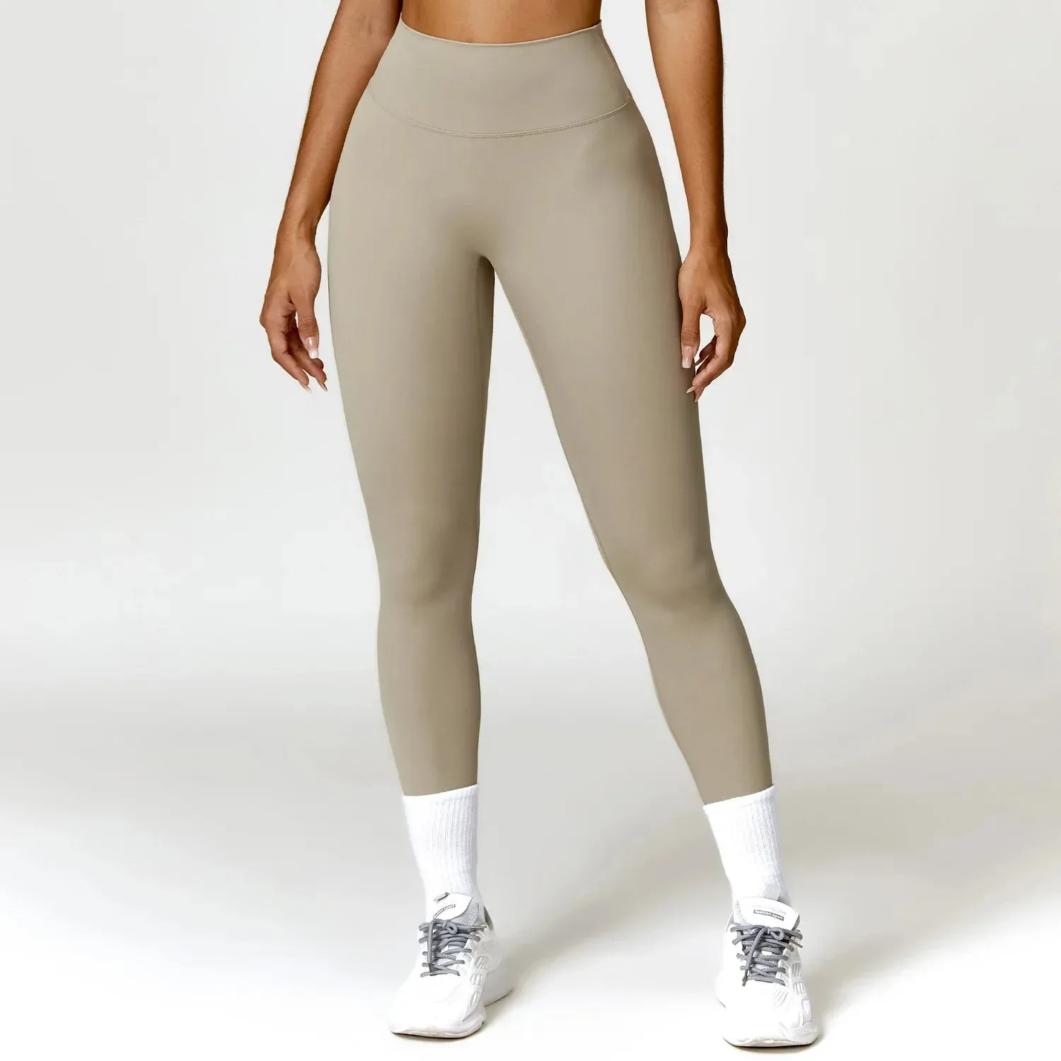 High Waist Compression Leggings for Women - Supportive Fitness Attire