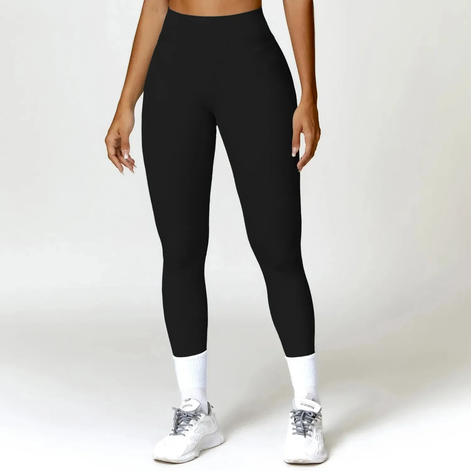 High Waist Compression Leggings for Women - Supportive Fitness Attire