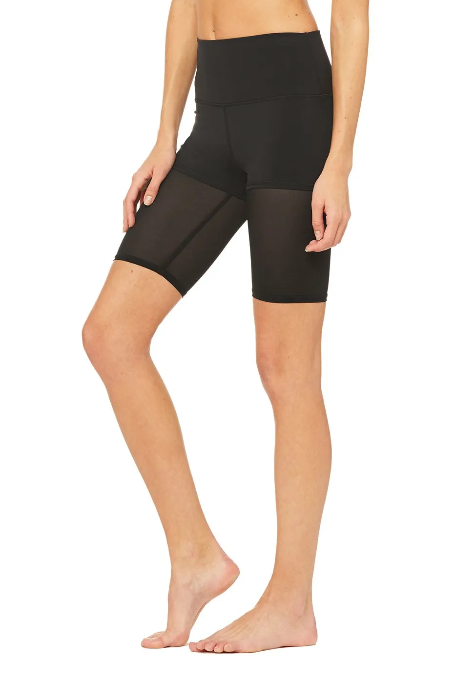 High-Waist Lavish Short - Black