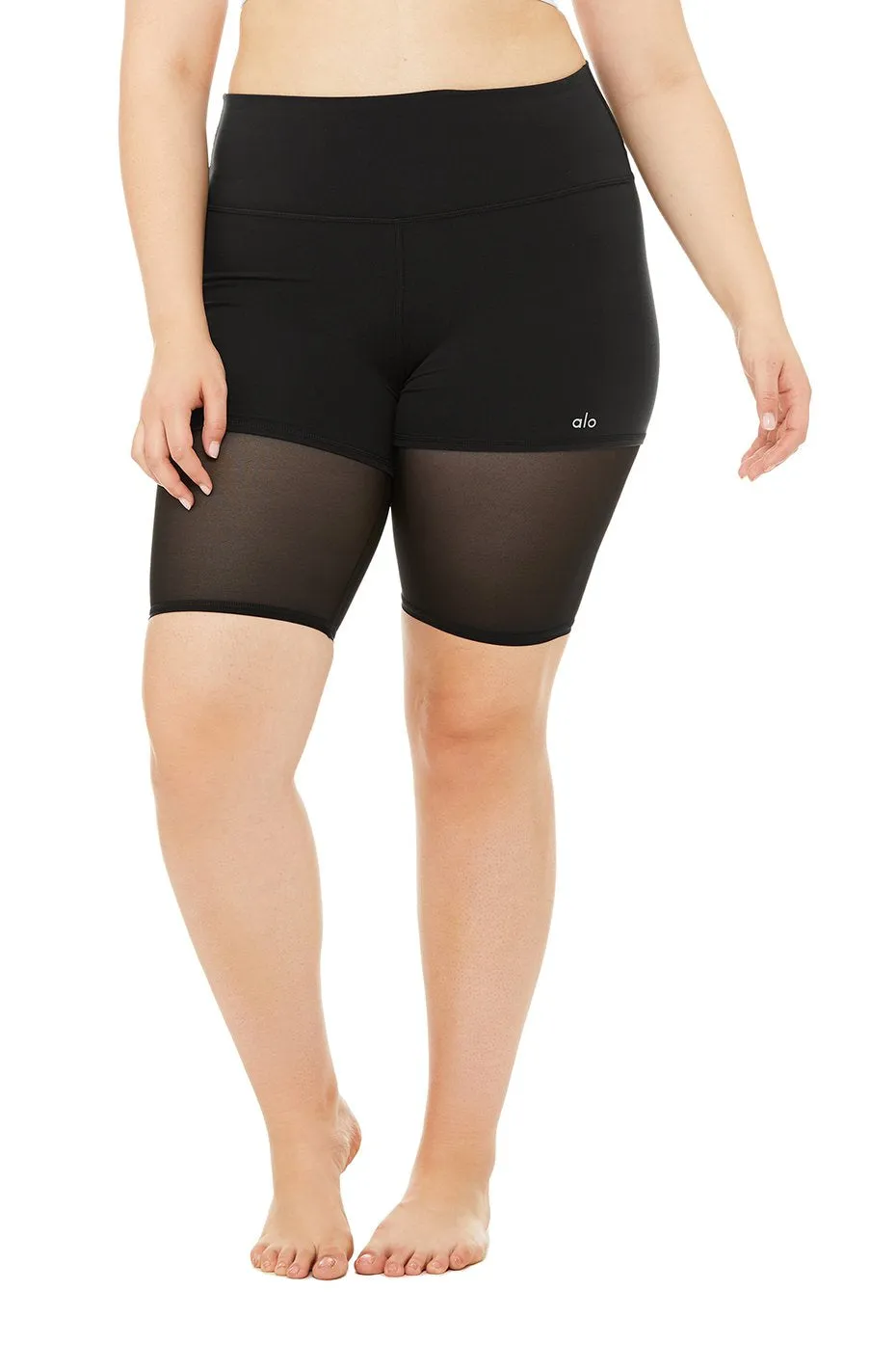 High-Waist Lavish Short - Black