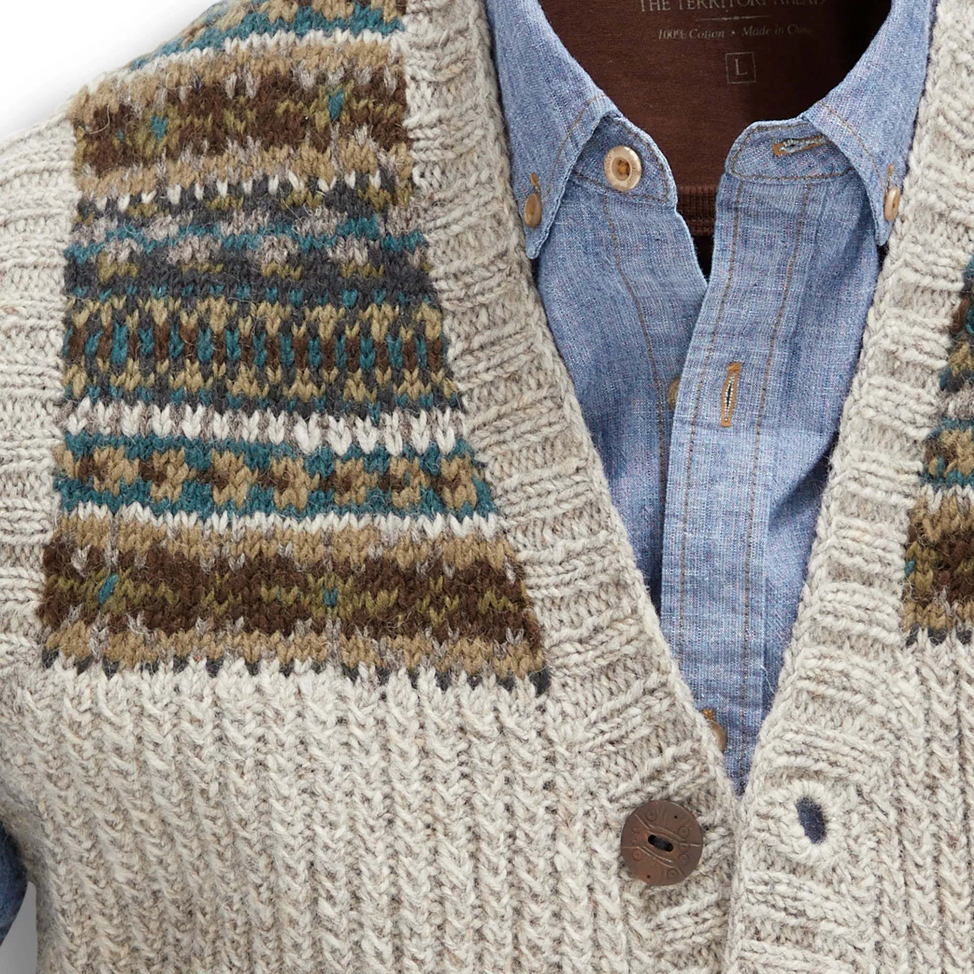 Husavik Handknit Vest