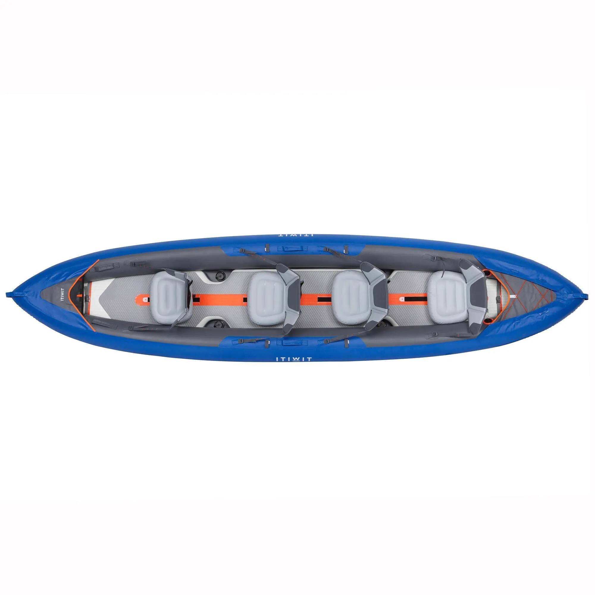 Itiwit  X100 Inflatable Recreational Touring Sit-on-top Kayak 1 to 4 person 570lb