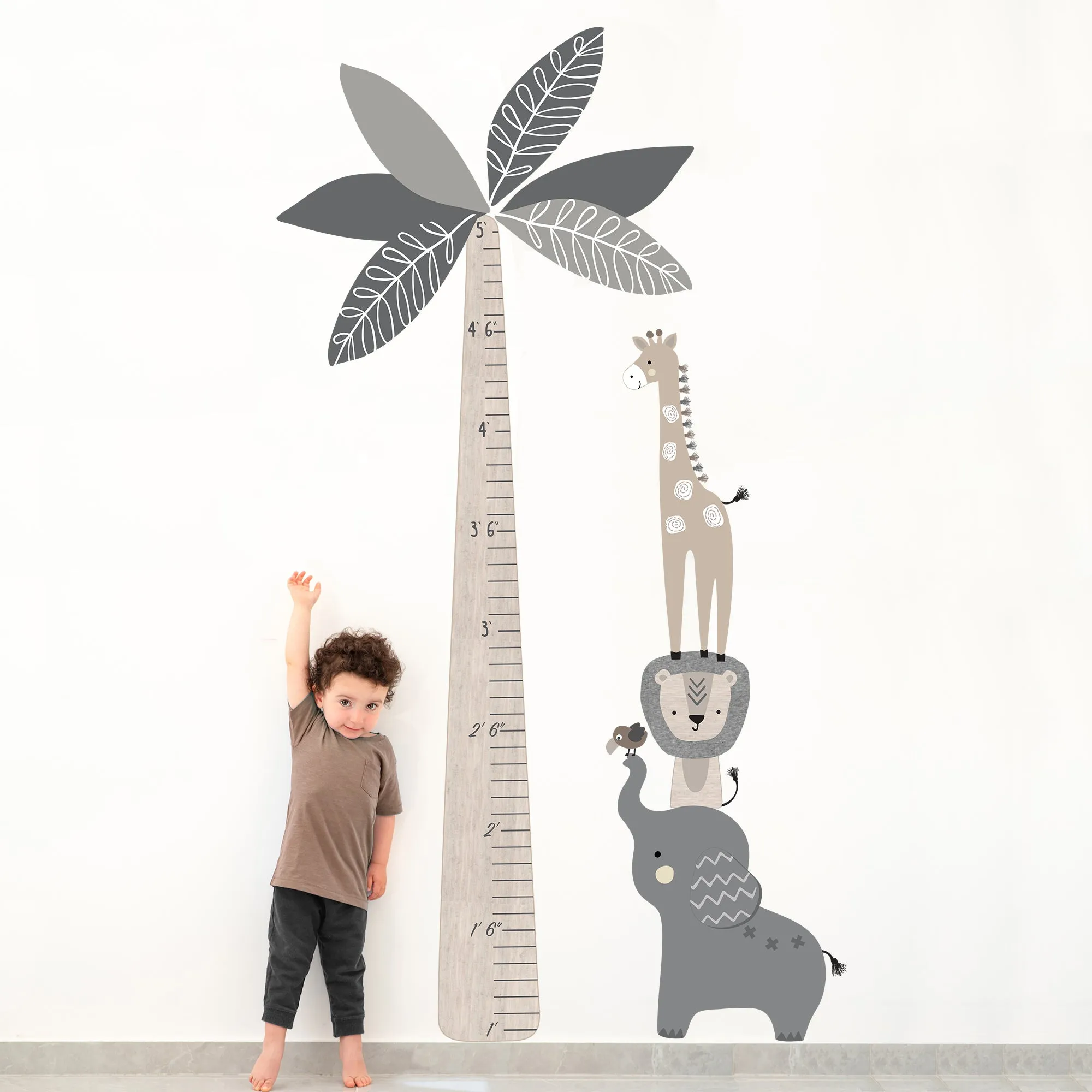 Jungle Safari Growth Chart