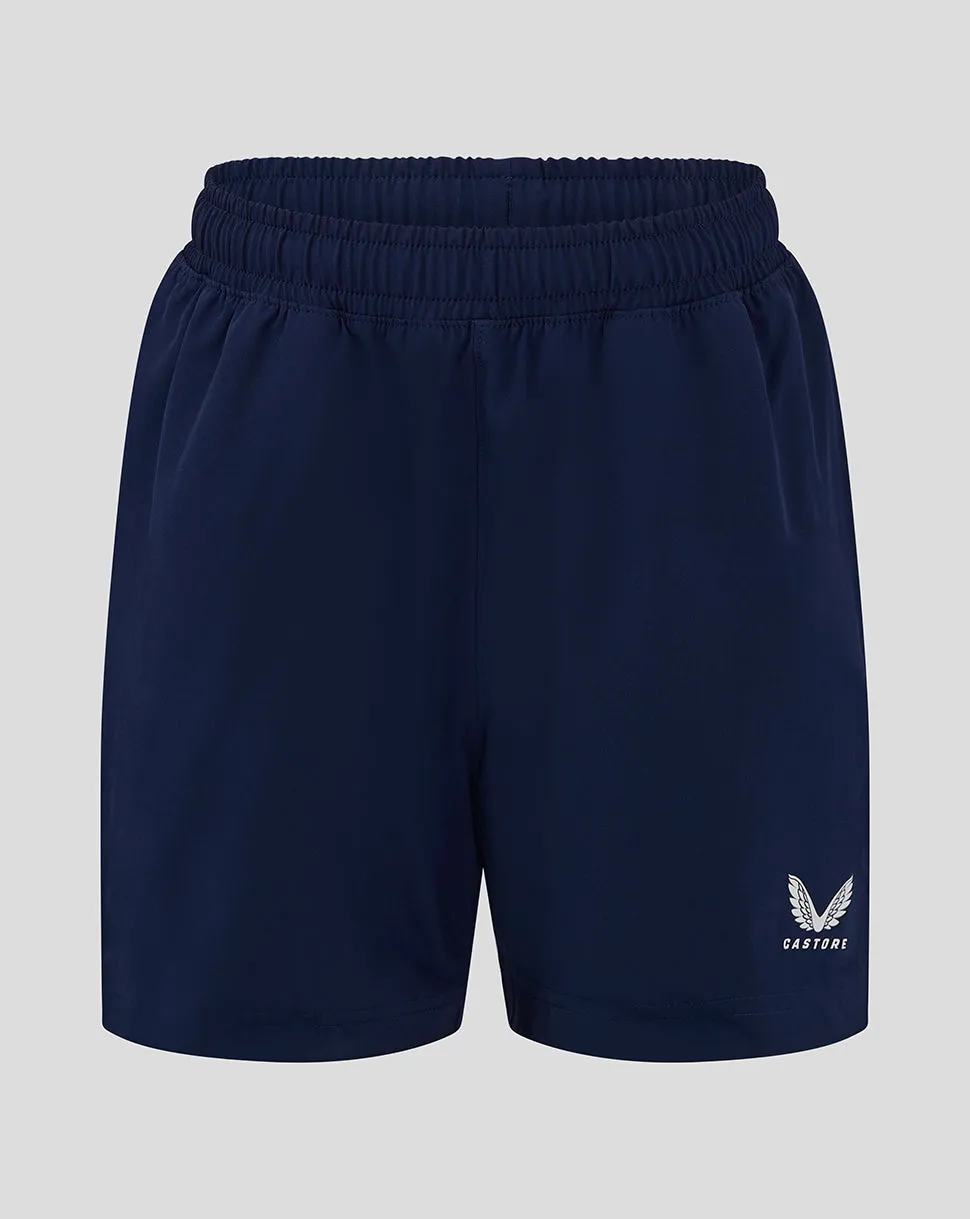 JUNIOR LONG LENGTH  TRAINING SHORT - PEACOAT