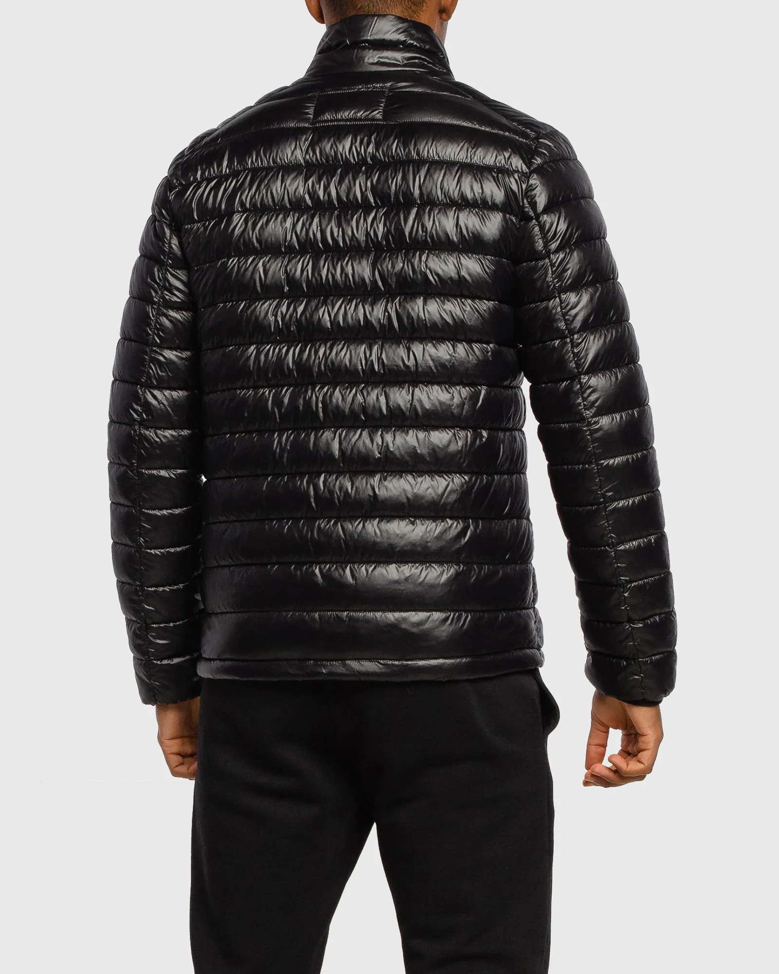 KARL LAGERFELD 505096 BLACK PUFFER JACKET