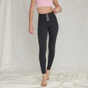 Kennedy Legging - Black/Candy Crush