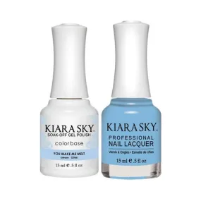 Kiara Sky Classic Gel & Polish Duo - #566 You Make Me Melt