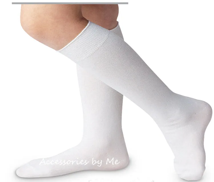 Knee High Socks - Available in White or Ivory