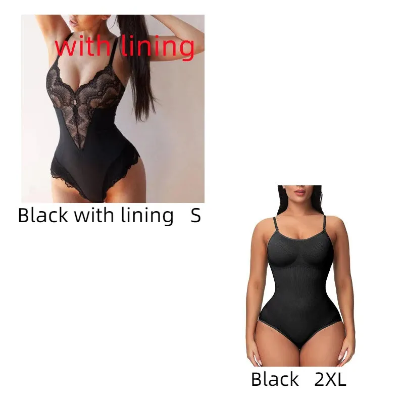 Lace Lace Stitching  Bodysuit Erotic Lingerie Women