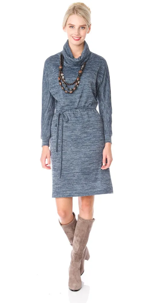 Laney Sweater Dress, denim