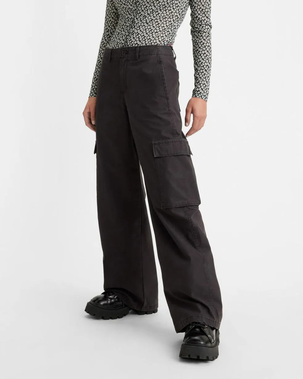 Levi's® Womens Baggy Cargo Pants - Meteorite